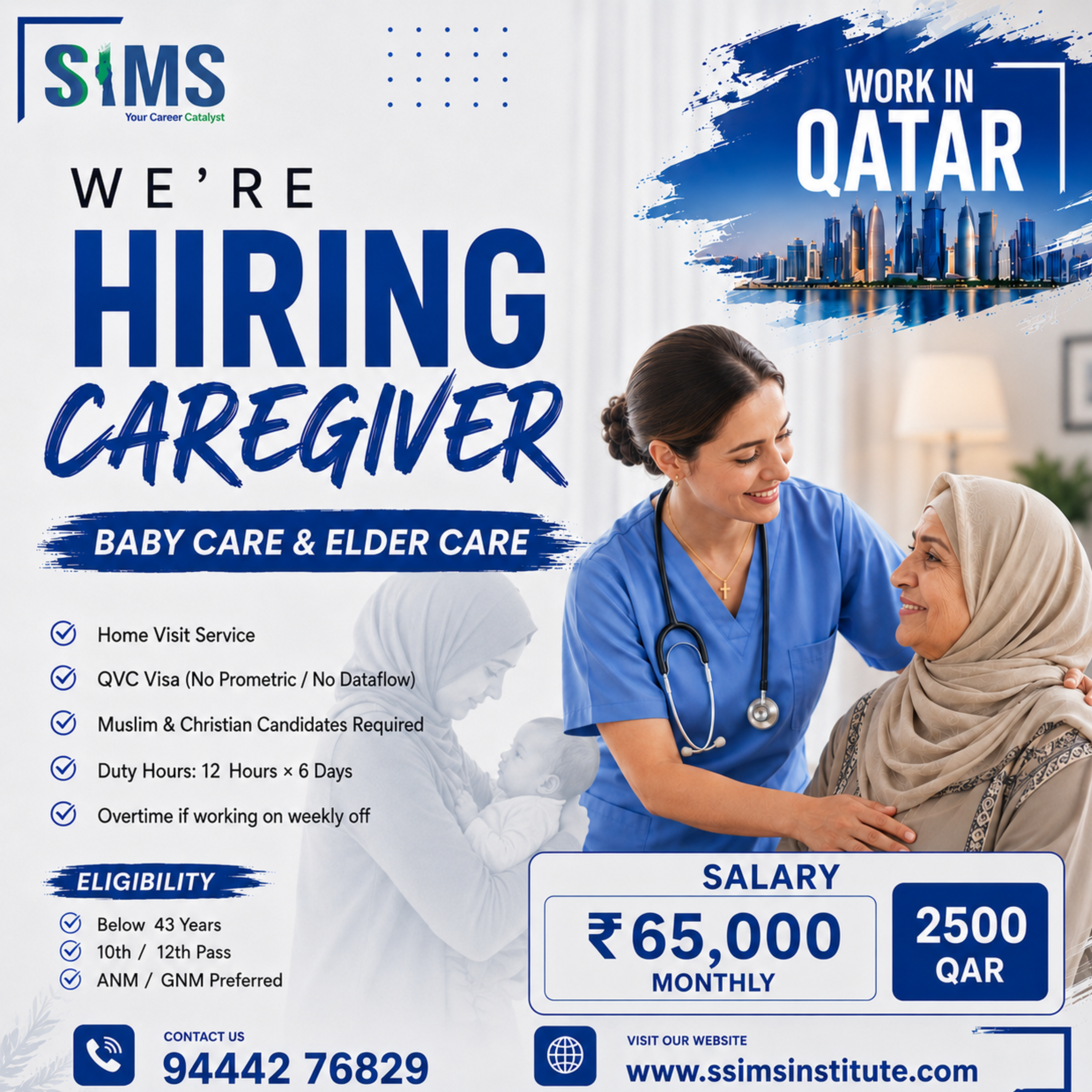 Caregiver Jobs — Gulf job poster